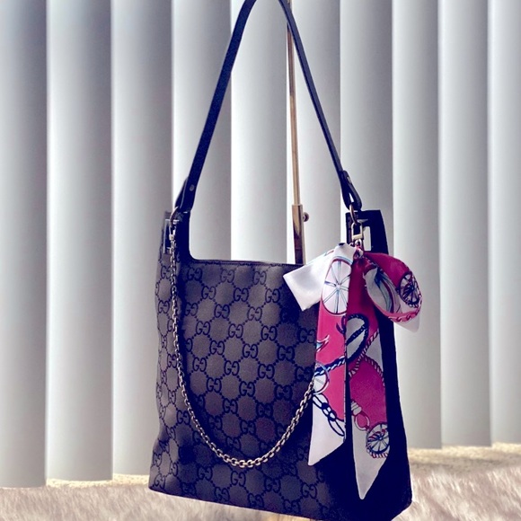 SOLD! GUCCI GUCCISSIMA SHOULDER BAG - Picture 7 of 11